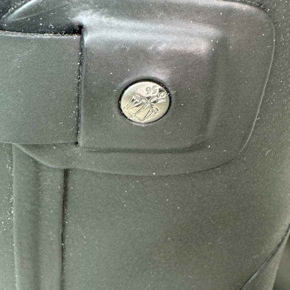 Hunter Wellington Backstrap Short Rain Boots Size 5 - Picture 5 of 11